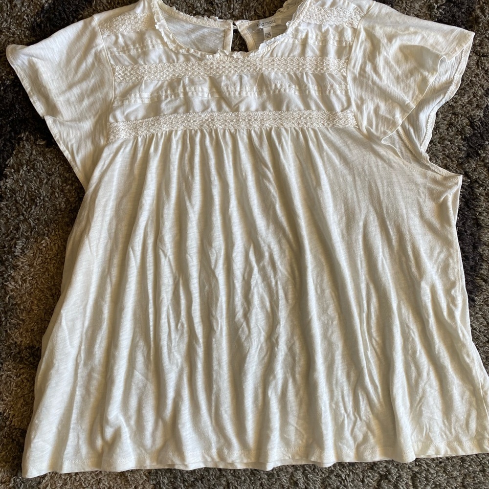 Lace Embroidered Top